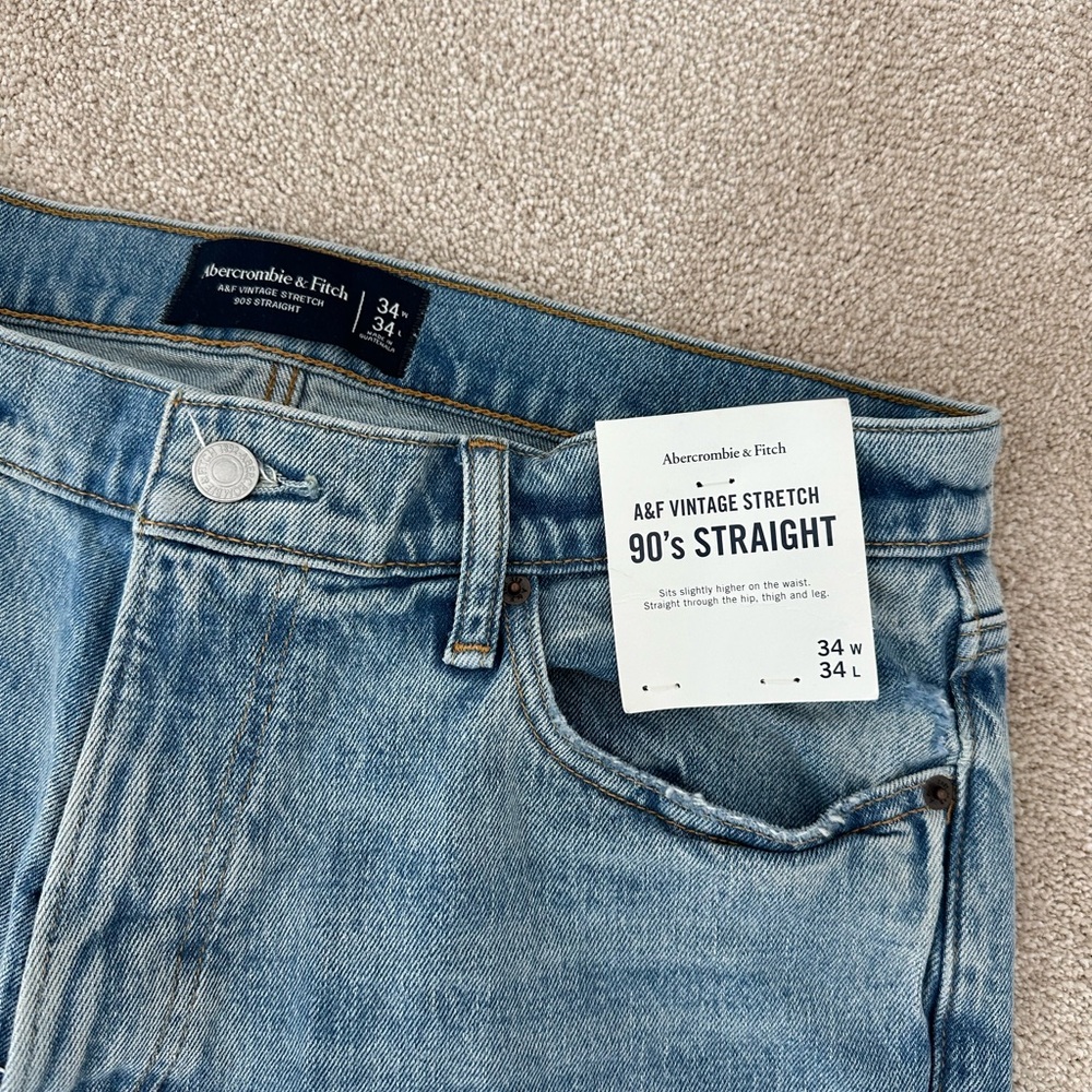 Abercrombie 90s Straight Jean